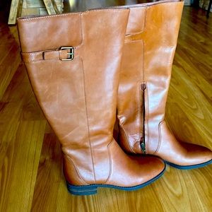 Sam Edelman Leather Brown Boots